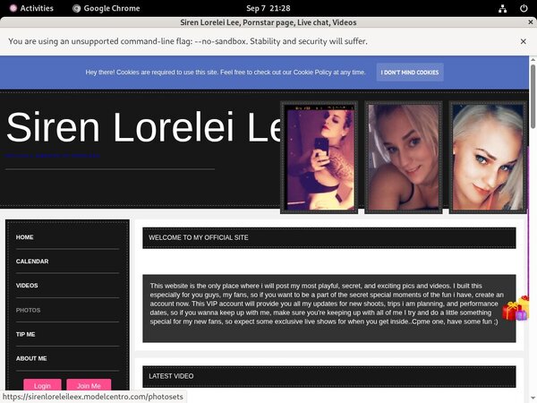 Siren Lorelei Lee Get An Account