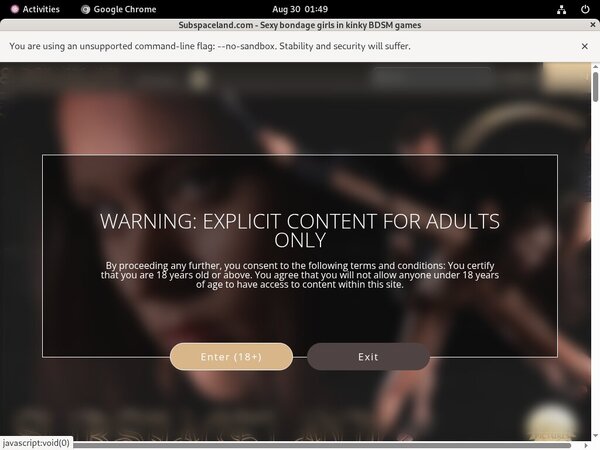 Subspace Land Create Account