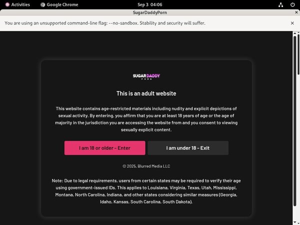 Sugar Daddy Porn Access