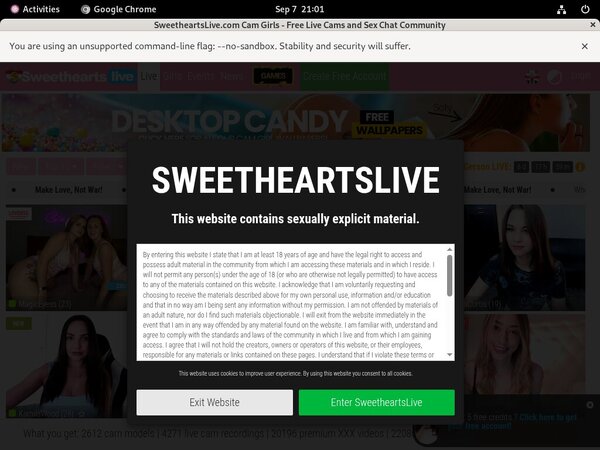Sweetheartslive.com Discount Price