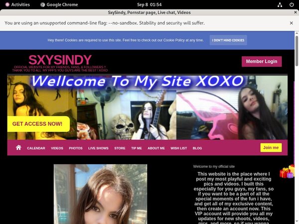 SxySindy Accept Paypal