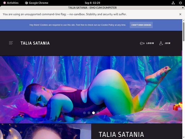 Talia Satania Premium Accounts Free