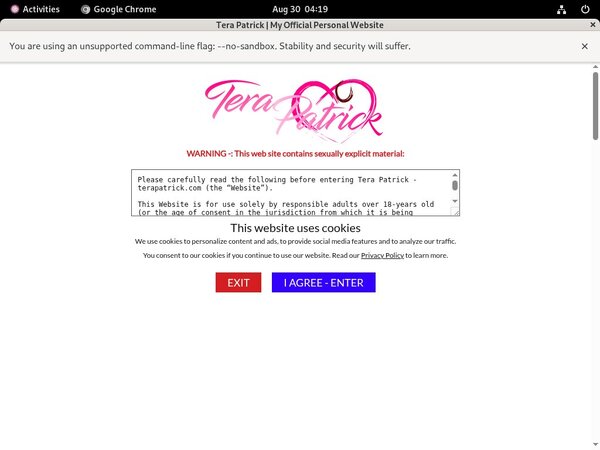 Terapatrick.com Trial Memberships