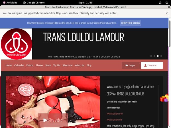 Trans Loulou Lamour Videos Free