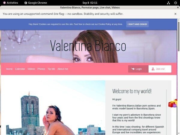 Valentinabiancox.com Stream
