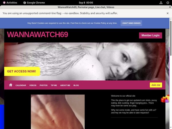 WannaWatch69 Tubes