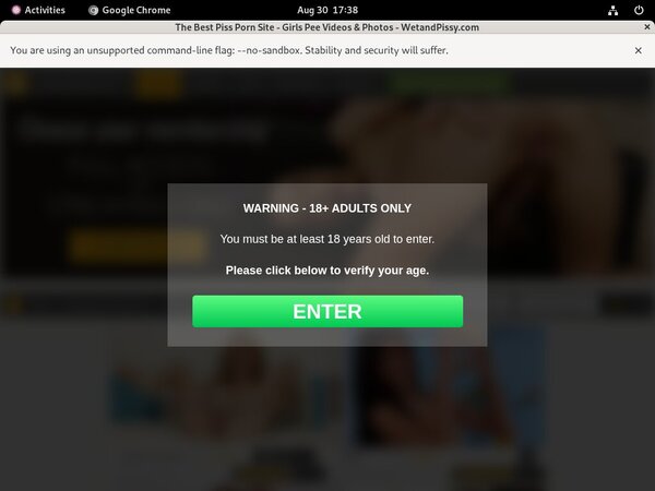 Wetandpissy.com Checkout Form