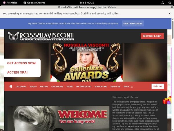 Working Viscontivip.com Password