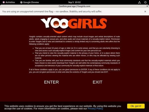 Yoogirls.com Become A Member