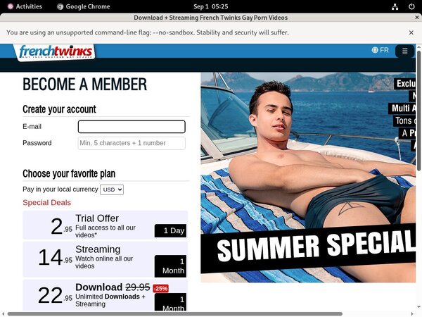 French-twinks.com Accounts Password