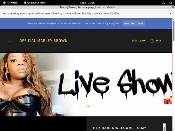 Officialmarleybrown Account Password