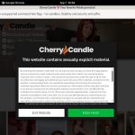 Cherry Candle Join By Text Message