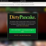 Dirty Pancake Login Ids