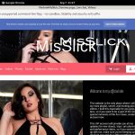 FindomMisSlick Free Account Passwords