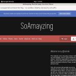 Free SoAmayzing Logins