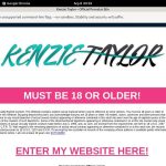Kenzietaylor Discount Info