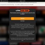 Latina Fuck Tour Payment Methods