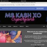 MsKashXO With Prepaid Card