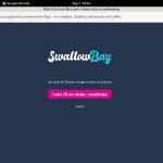 Swallow Bay Creampie