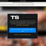Tsraw.com Paypal Account