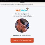 Well Hello Account Password